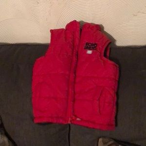 Red Ecko Unltd puffer vest